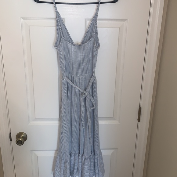 Cute Light blue & white dress - Picture 3 of 4